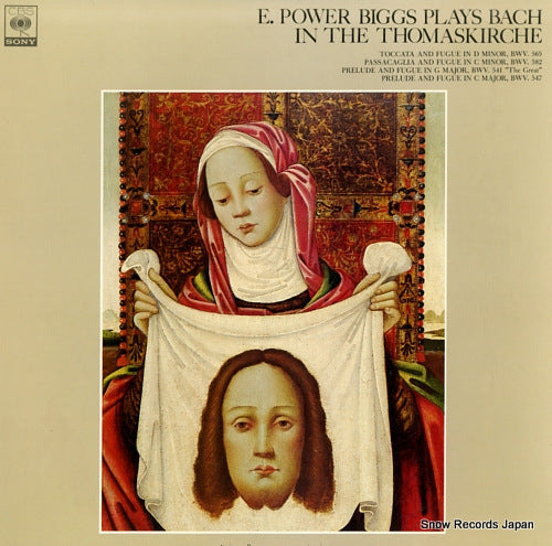 BIGGS, E. POWER e. power biggs plays bach in the thomaskirche FCCA497
