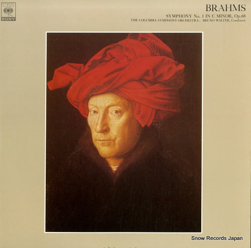WALTER, BRUNO brahms; symphony no.1 in c minor, op.68 FCCA433