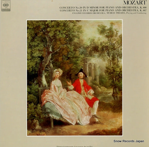 PERAHIA, MURRAY mozart; concerto no.20 in d minor for piano and orchestra, k.466 FCCA463