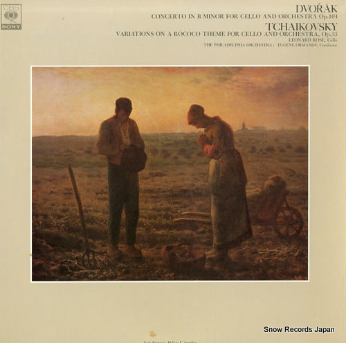 ROSE, LEONARD dvorak; concerto in b minor, op.104 FCCA474