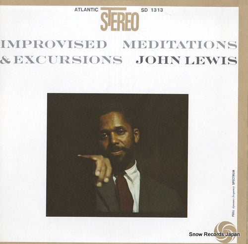 LEWIS, JOHN improvised meditations & excursions SD1313