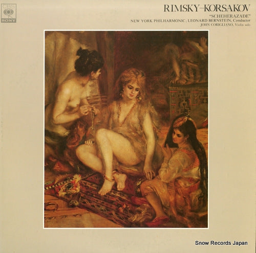 BERNSTEIN, LEONARD rimsky-korsakov; scheherazade FCCA450