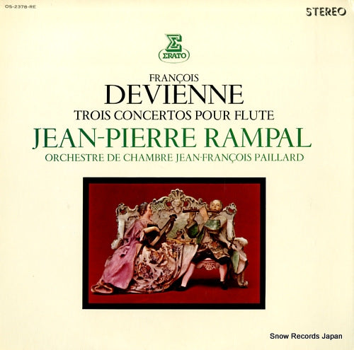 RAMPAL, JEAN-PIERRE devienne; trois concertos pour flute OS-2378-RE