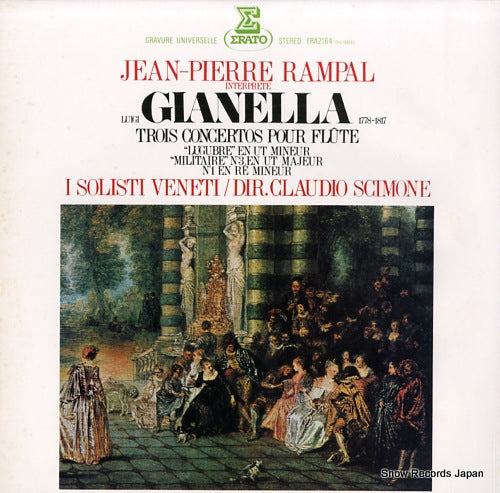 RAMPAL, JEAN-PIERRE gianella; trois concertos pour elute ERA-2164