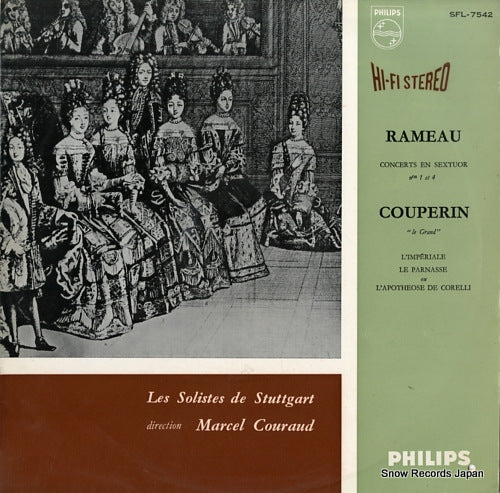 COURAUD, MARCEL rameau; concerts en sextuor nos 1 et 4 SFL-7542