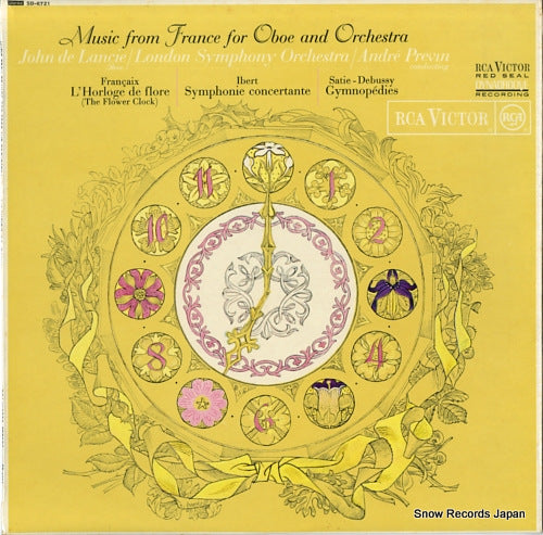 DE LANCIE, JOHN music from france for oboe and orchestra SB-6721