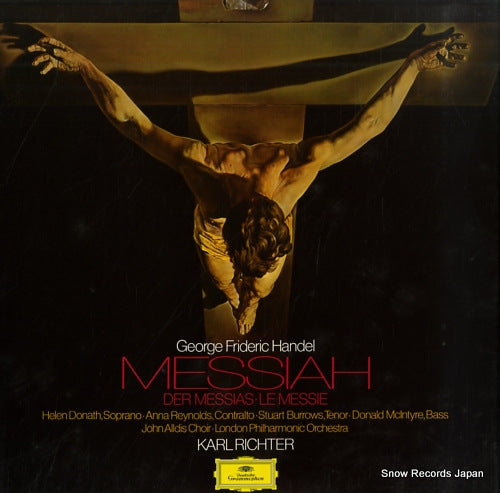 RICHTER, KARL handel; messiah 2720069 / 2561282-2561284
