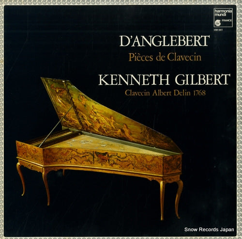 GILBERT, KENNETH d'aglebert; pieces de clavecin HM941