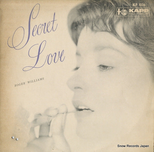 WILLIAMS, ROGER secret love KLP1026