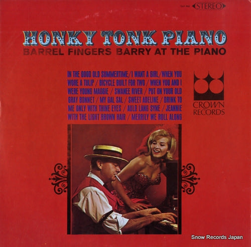 BARREL FINGERS BARRY honey tonk piano CST462