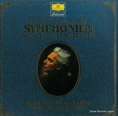 KARAJAN, HERBERT VON tschaikowsky; symphonien nr. 4.5.6. "pathetique" 413484-1