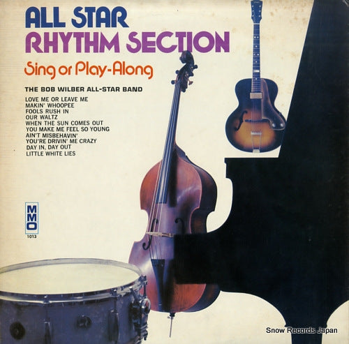 WILBER, BOB all star rhythm section - sing or play-along MMO1013