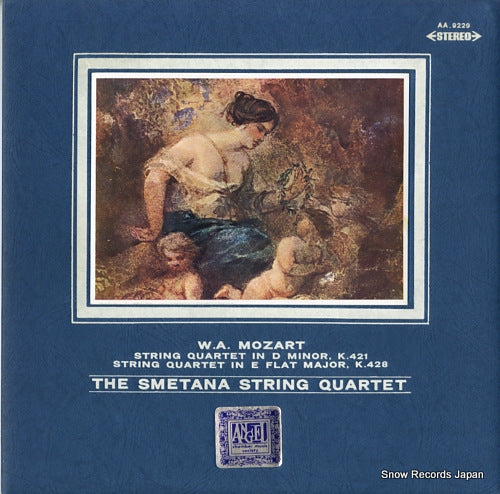 SMETANA STRING QUARTET, THE mozart; string quartet in d minor. k.421 AA-9229