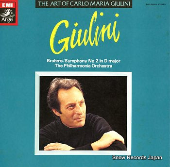 GIULINI, CARLO MARIA brahms; symphony no.2 in d major EAC-30293