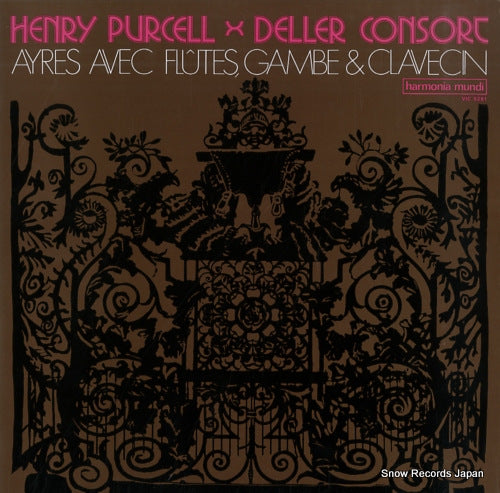 DELLER CONSORT ayres avec flutes, gambe & clavecin VIC-5281