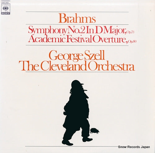 SZELL, GEORGE brahms; symphony no.2 in d major, op.73 13AC202