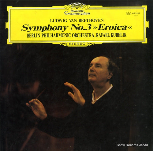 KUBELIK, RAFAEL beethoven; symphony no.3 "eroica" MG2488