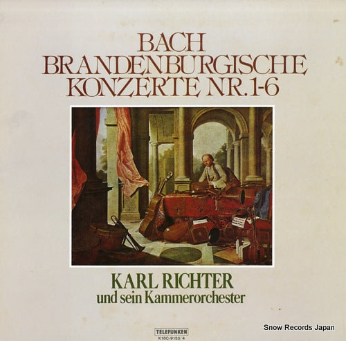 RICHTER, KARL bach; brandenburgische konzerte nr.1-6 K16C-9153/4