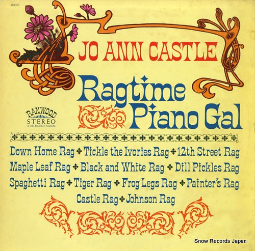 CASTLE, JO ANN ragtime piano gal R8011