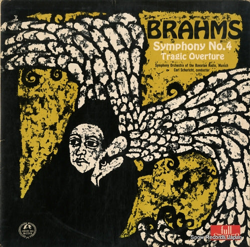 SCHURICHT, CARL brahms; symphony no.4 tragic overture SM-2249