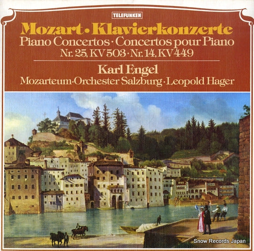ENGEL, KARL mozart; piano concerto nr.25 kv503 6.41925AW
