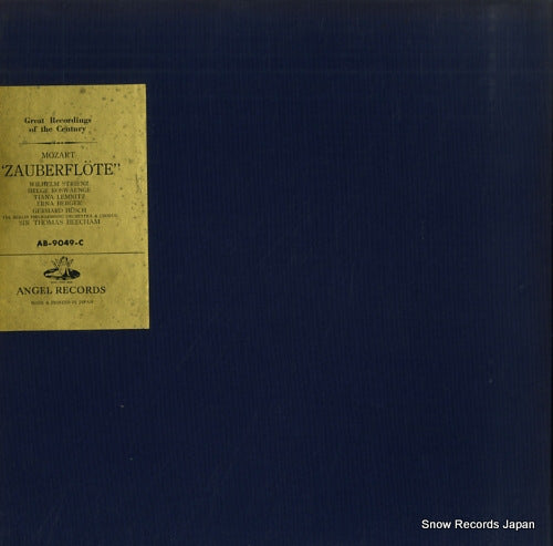 BEECHAM, THOMAS mozart; zauberflote AB-9049-C