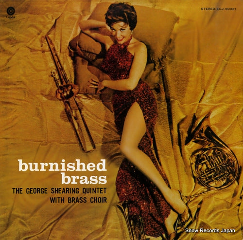 SHEARING, GEORGE burnished brass ECJ-60021
