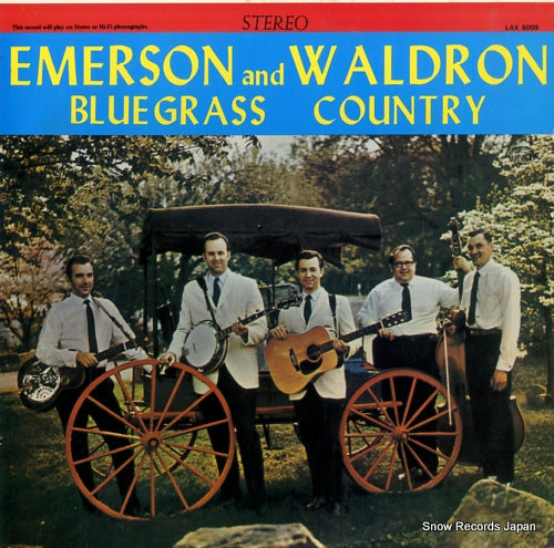 EMERSON AND WALDRON bluegrass country LAX6009