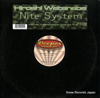 WATANABE, HIROSHI nite system DR0019