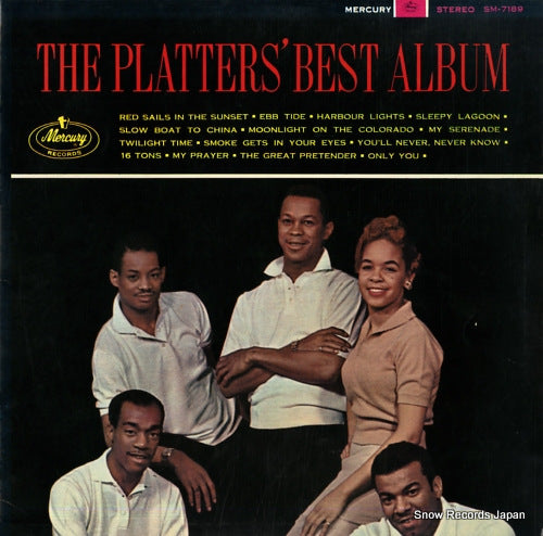 PLATTERS, THE the platters' best album SM-7189