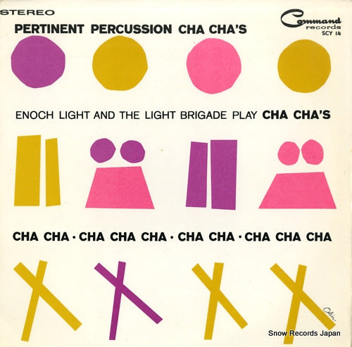 LIGHT, ENOCH pertinent percussion cha cha's SCY14