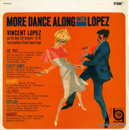 LOPEZ, VINCENT more dance along with lopez vol.11 YS-5080