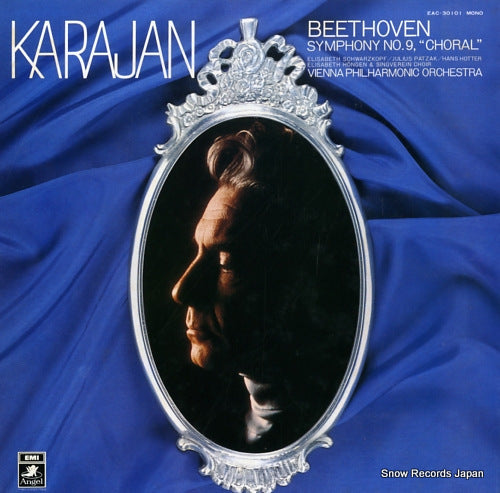 KARAJAN, HERBERT VON beethoven; symphony no.9, "choral" EAC-30101