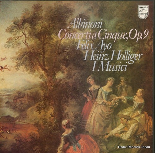 I MUSICI albinoni; concerti a cinque op.9 15PC-40-42