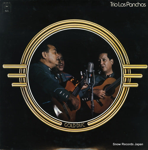 TRIO LOS PANCHOS gold disc 26.3P-11