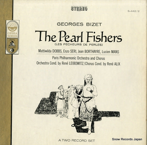 LEIBOWITZ, RENE bizet; the pearl fishers S-442/2