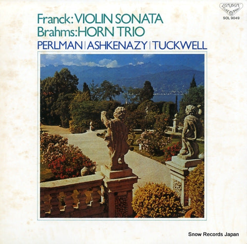 ASHKENAZY, VLADIMIR franck; violin sonata in a major SOL9049