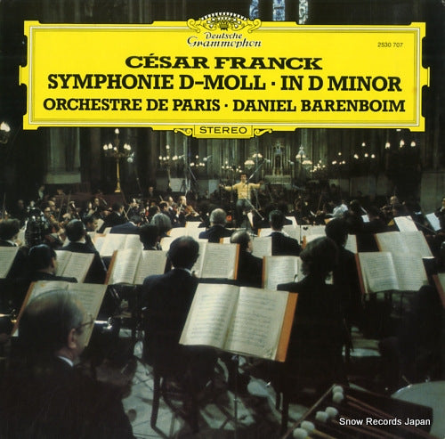BARENBOIM, DANIEL franck; symphonie d-moll 2530707