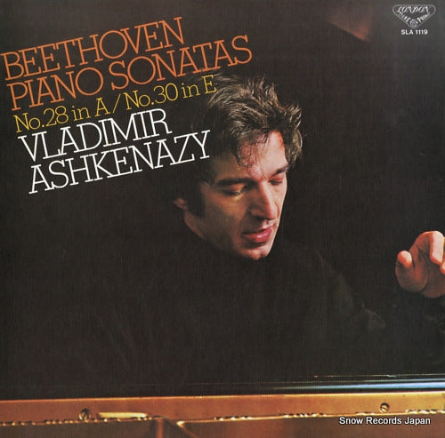 ASHKENAZY, VLADIMIR beethoven; piano sonata no.28 in a / no.30 in e SLA1119