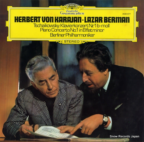 BERMAN, LAZAR tchaikovsky; konzert fur klavier und ochester nr.1 b-moll op.23 2530677