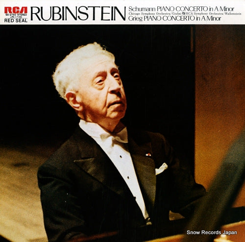 RUBINSTEIN, ARTUR schumann; piano concerto in a minor., op.54 SX-2750