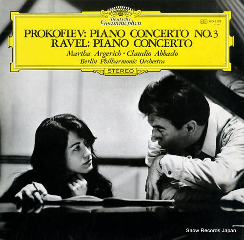 ARGERICH, MARTHA prokofiev; concerto for piano and orchestra no.3 MG2128