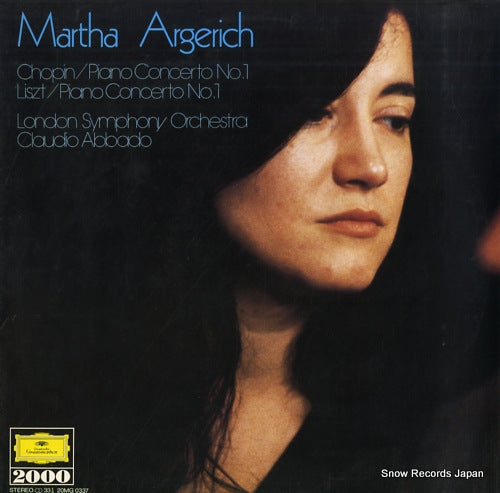 ARGERICH, MARTHA chopin & liszt; piano concerto no.1 20MG0337