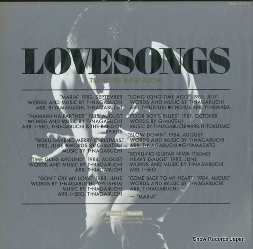 NAGABUCHI, TSUYOSHI lovesongs ETP-90403