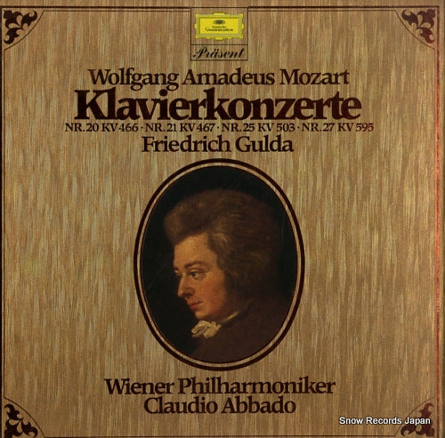 ABBADO, CLAUDIO mozart; klavierkonzerte 2726524 / 2539312 / 2539313