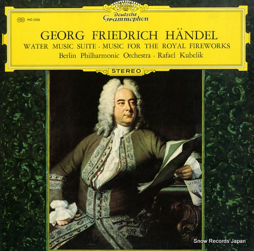 KUBELIK, RAFAEL handel; water music suite MG2335