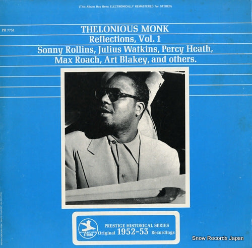 MONK, THELONIOUS reflections, vol.1 PRT-7751/PR-7751