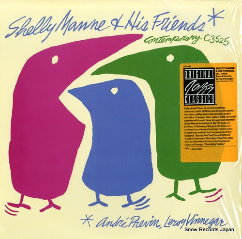 MANNE, SHELLY shelly manne and his friends, vol.1 OJC-240