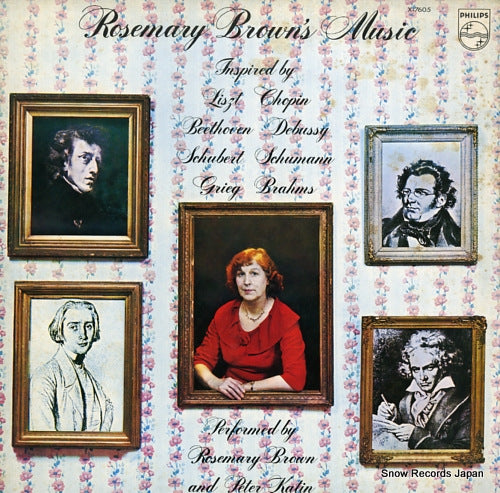 BROWN, ROSEMARY rosemary brown's music inspired by liszt etc X-7605