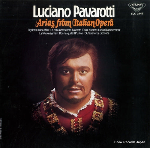 PAVAROTTI, LUCIANO arias from italian opera SLC2446